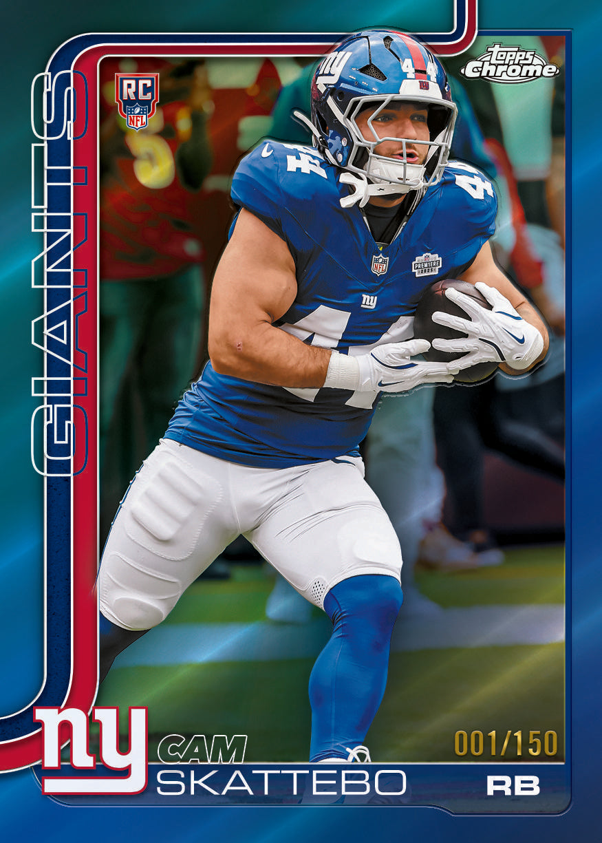 2025 Topps Chrome Football Delight Box