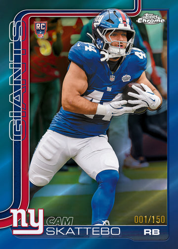 2025 Topps Chrome Football Delight Box