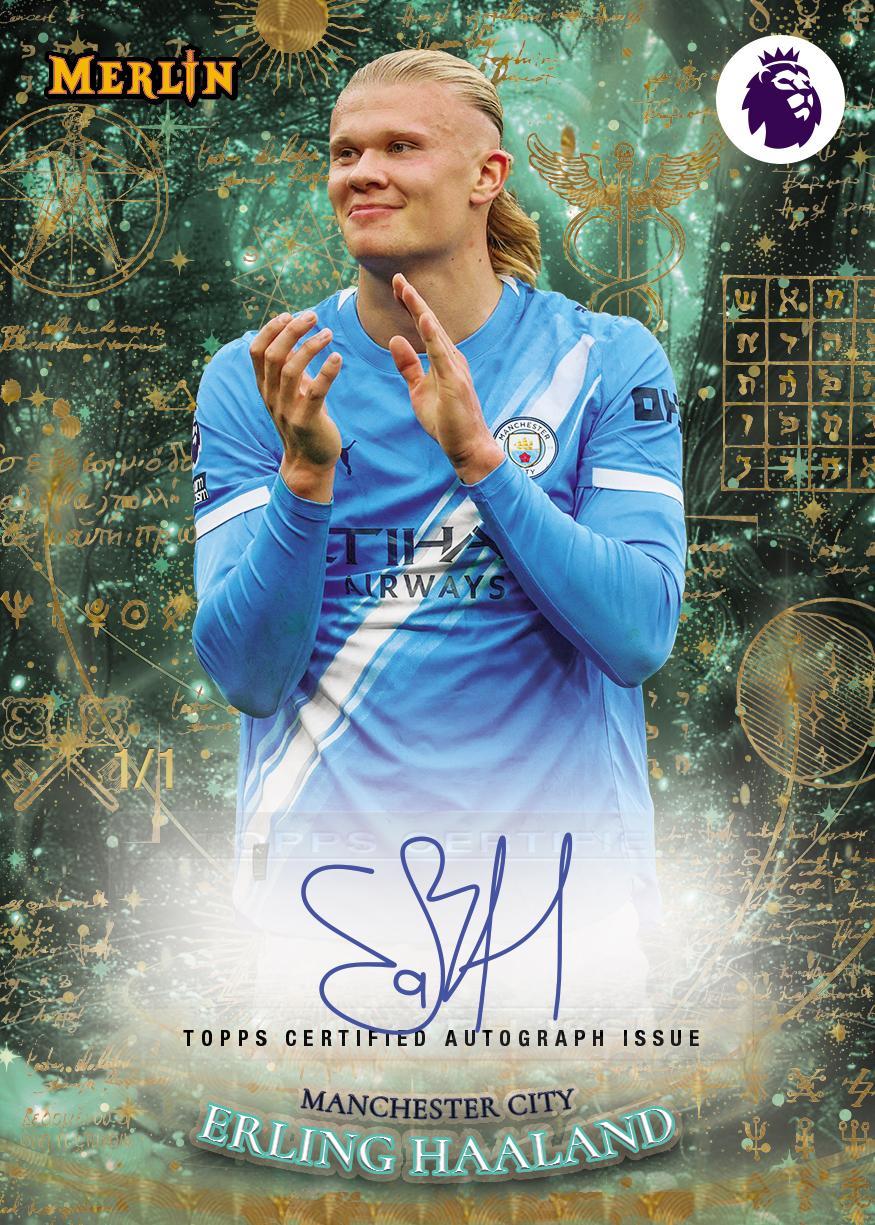 2026 Topps Merlin Premier League Soccer Hobby Box
