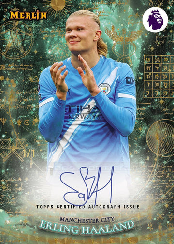 2026 Topps Merlin Premier League Soccer Hobby Box