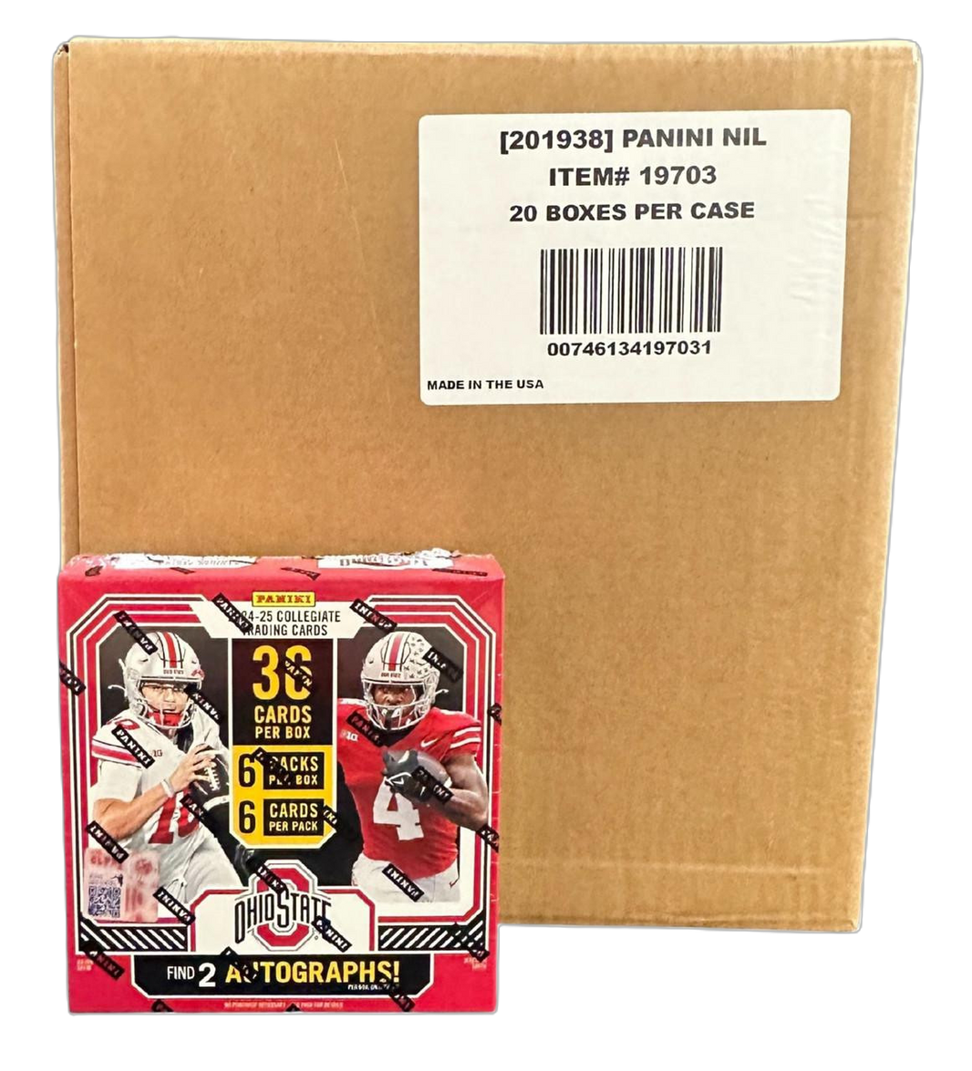 2025 Panini NIL The Ohio State University Hobby 20-Box Case