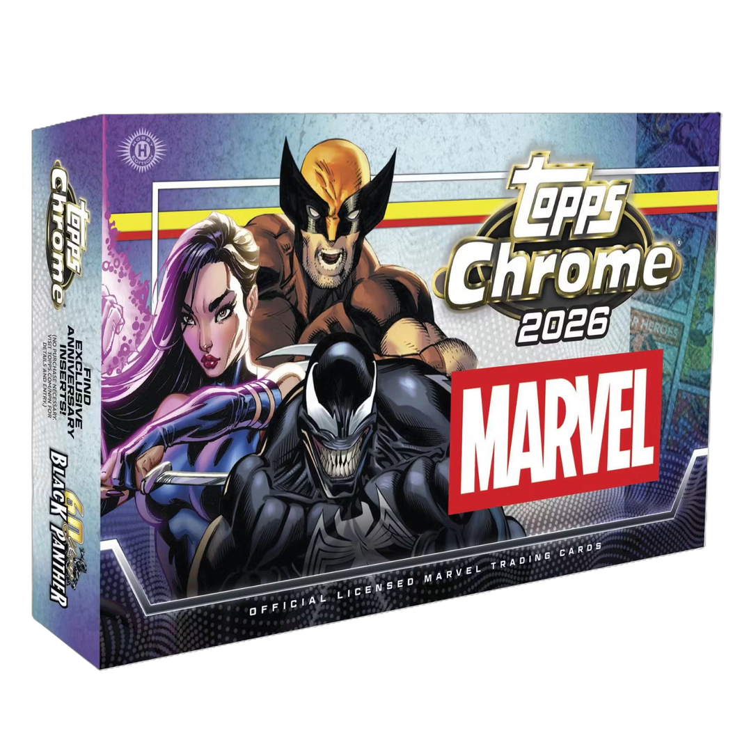 2026 Topps Chrome Marvel Comics Hobby Box