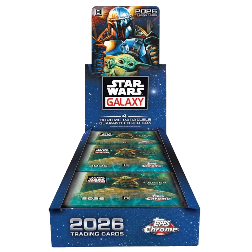 2026 Topps Star Wars Chrome Galaxy Hobby Box