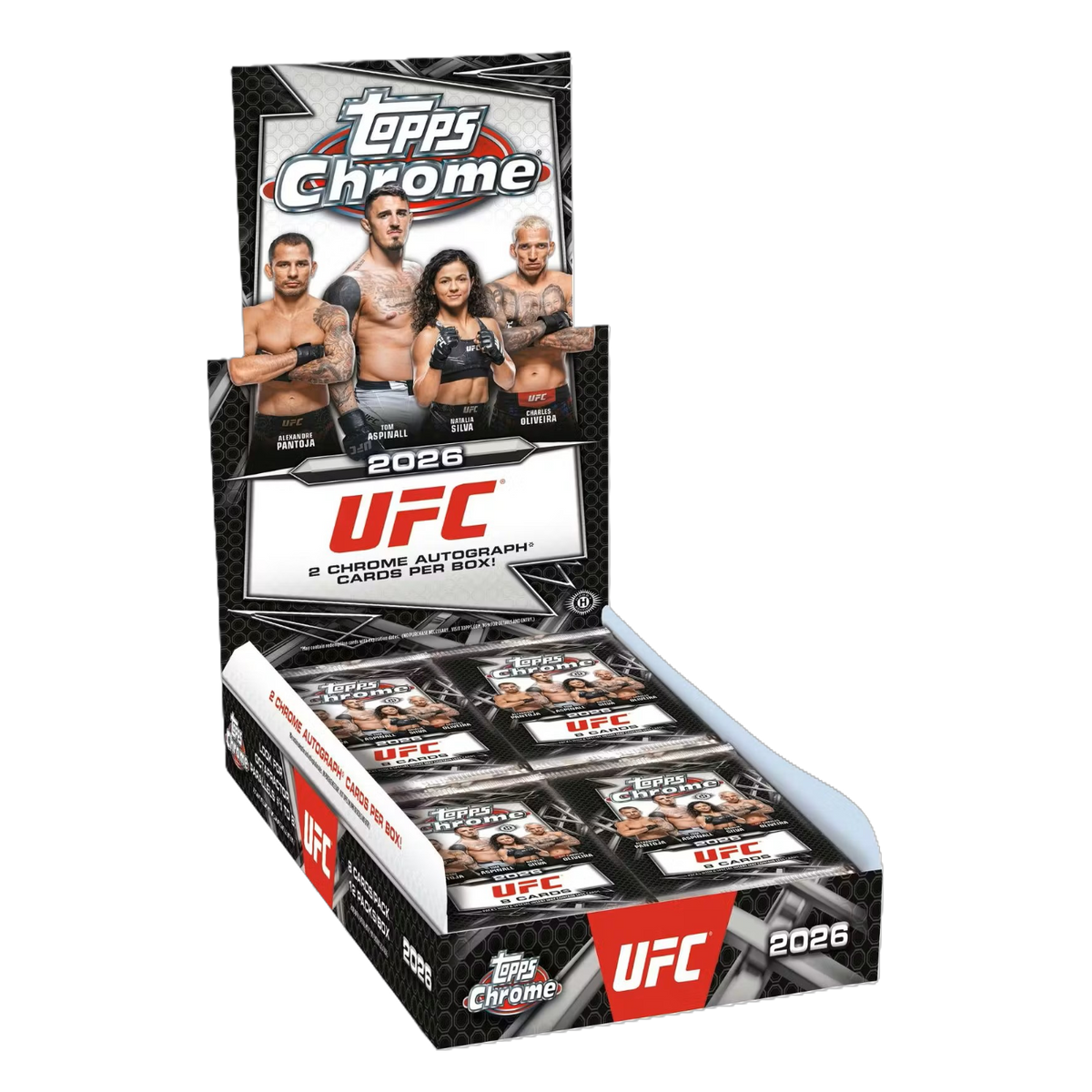 2026 Topps Chrome UFC Hobby Box