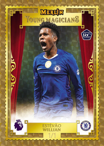 2026 Topps Merlin Premier League Soccer Hobby Box
