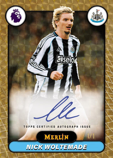 2026 Topps Merlin Premier League Soccer Hobby Box