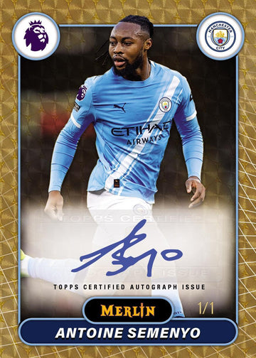 2026 Topps Merlin Premier League Soccer Hobby Box