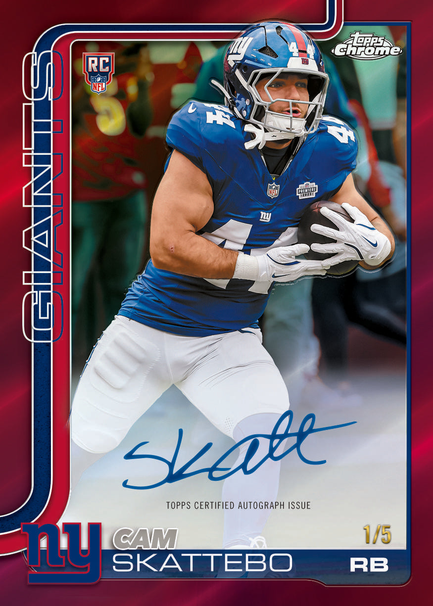 2025 Topps Chrome Football Delight Box