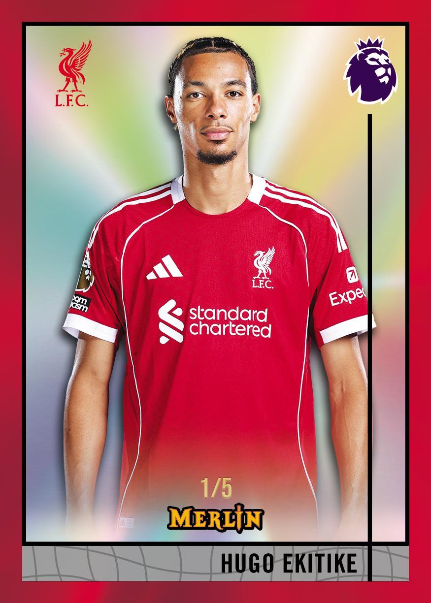 2026 Topps Merlin Premier League Soccer Hobby Box