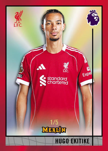 2026 Topps Merlin Premier League Soccer Hobby Box