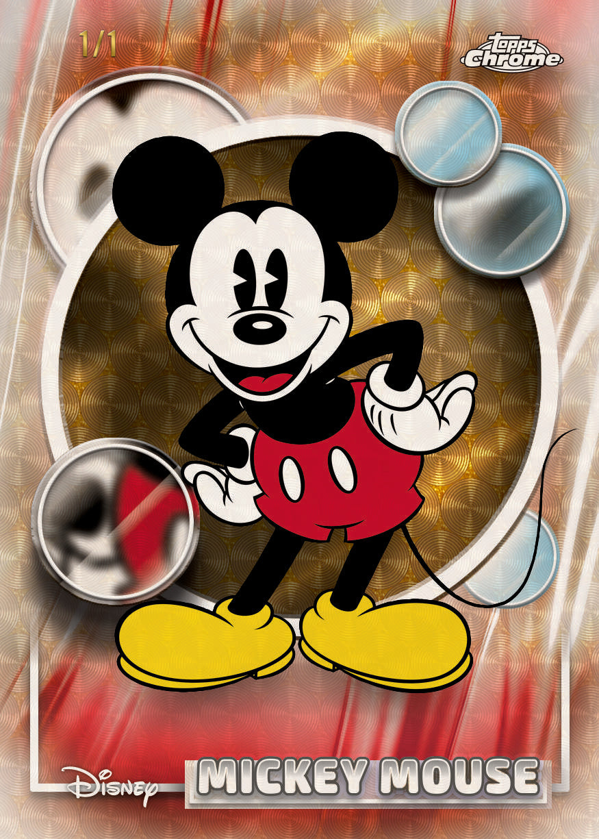 2026 Topps Chrome Disney Hobby Box