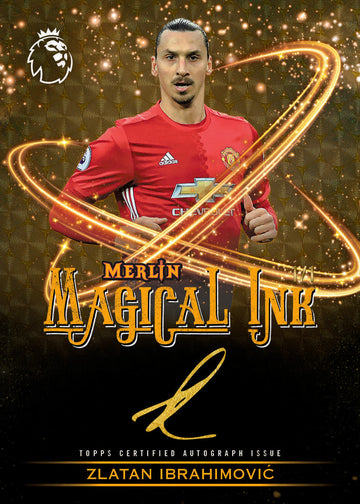 2026 Topps Merlin Premier League Soccer Hobby Box