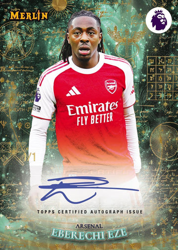 2026 Topps Merlin Premier League Soccer Hobby Box