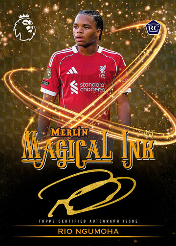 2026 Topps Merlin Premier League Soccer Hobby Box