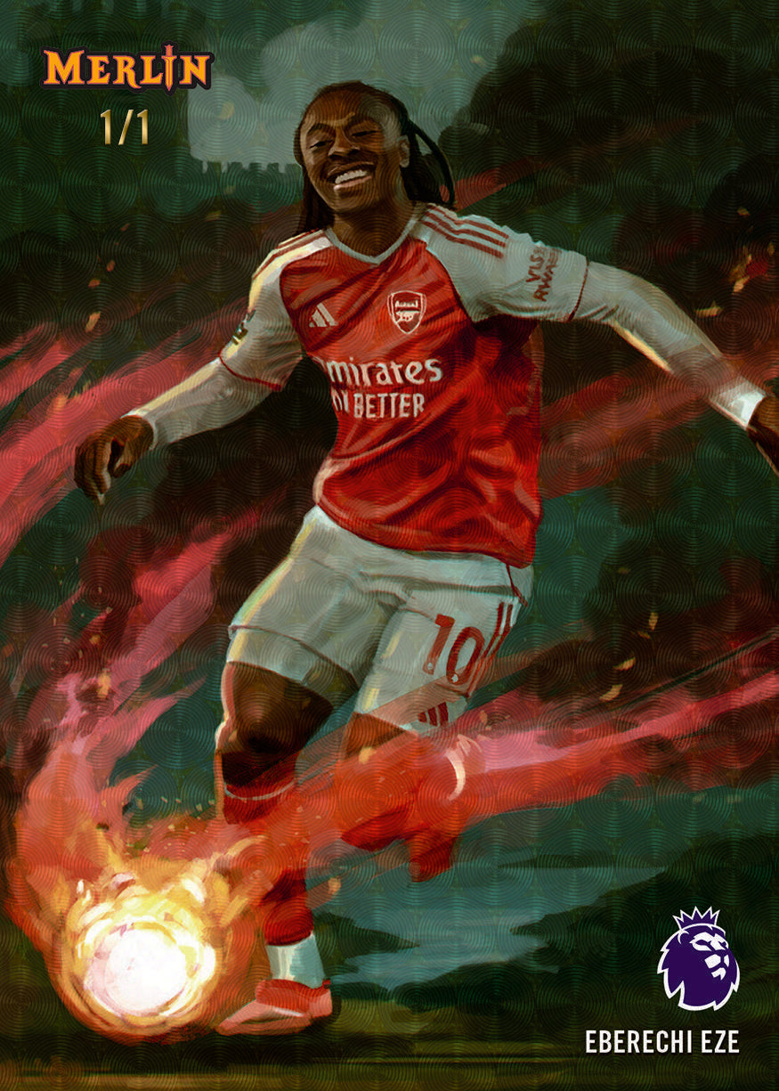 2026 Topps Merlin Premier League Soccer Hobby Box