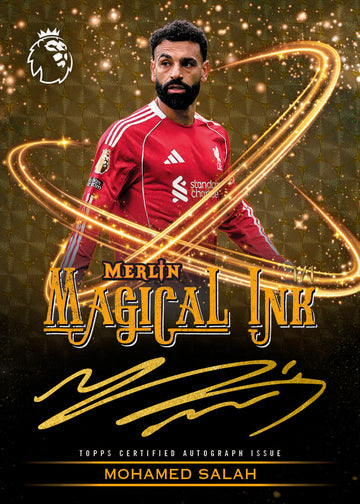 2026 Topps Merlin Premier League Soccer Hobby Box
