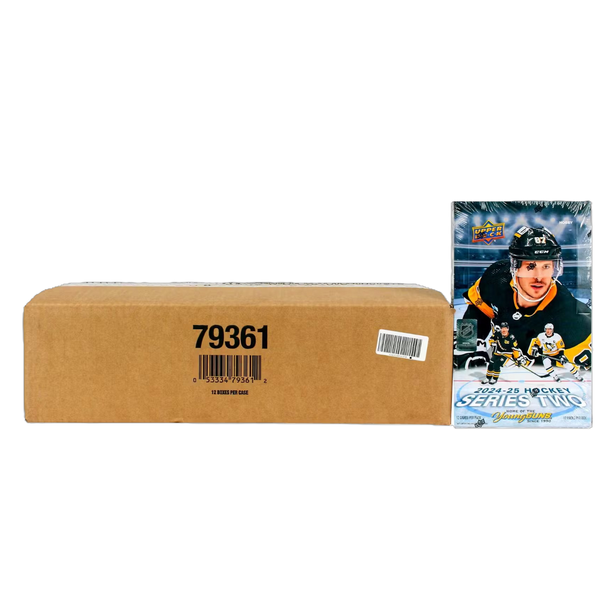 2024/25 Upper Deck Series 2 Hockey Hobby 12-Box Case