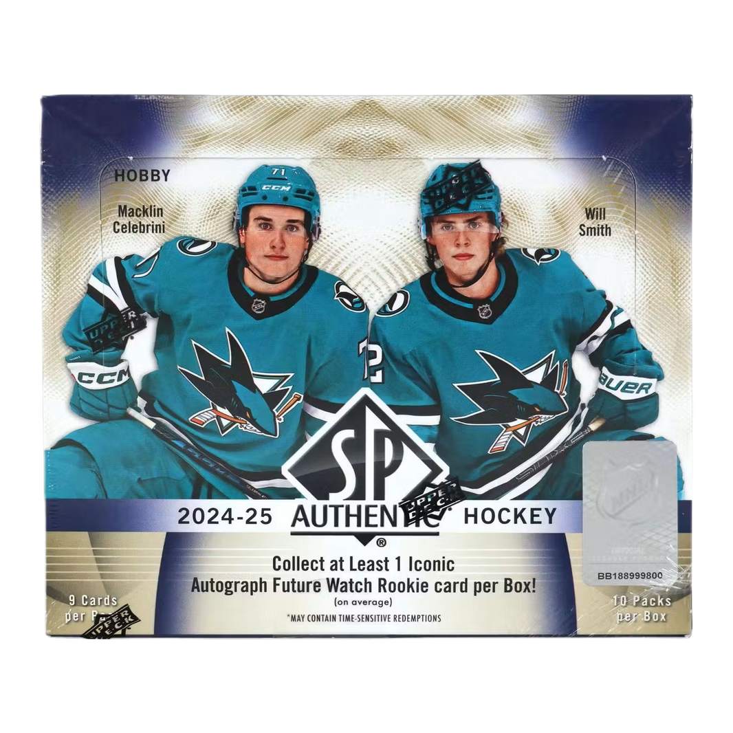 2024/25 Upper Deck SP Authentic Hockey Hobby Box