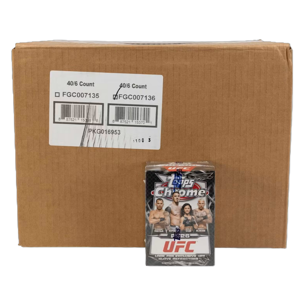 2026 Topps Chrome UFC Blaster 40-Box Case