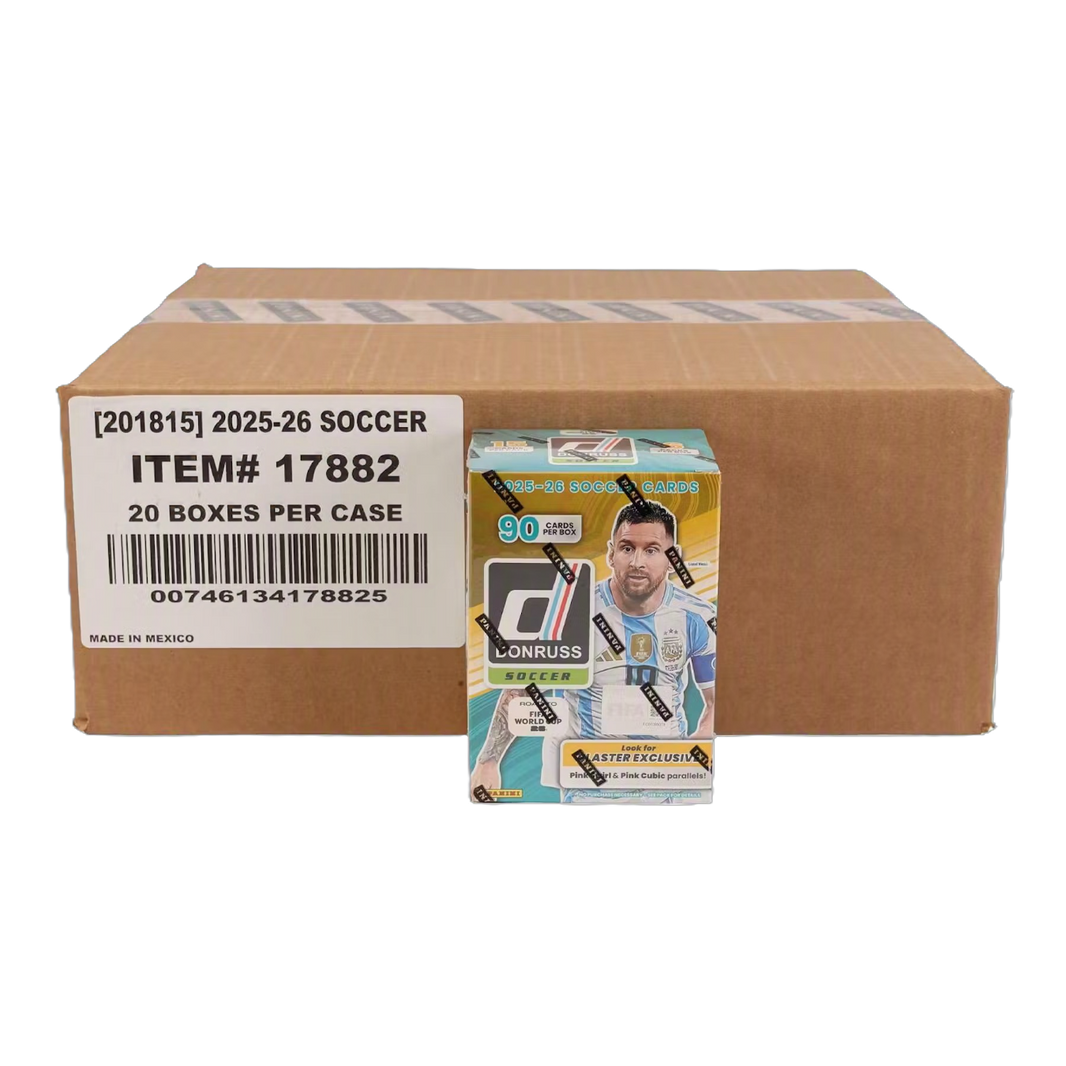 2025/26 Panini Donruss Road to FIFA World Cup Soccer Hobby 20-Blaster Case