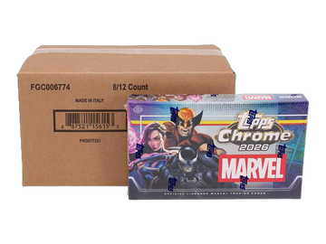 2026 Topps Chrome Marvel Comics Hobby 8-Box Case