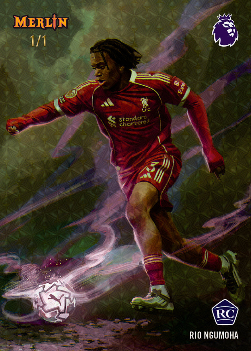 2026 Topps Merlin Premier League Soccer Hobby Box