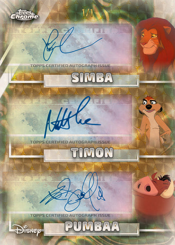 2026 Topps Chrome Disney Hobby Box