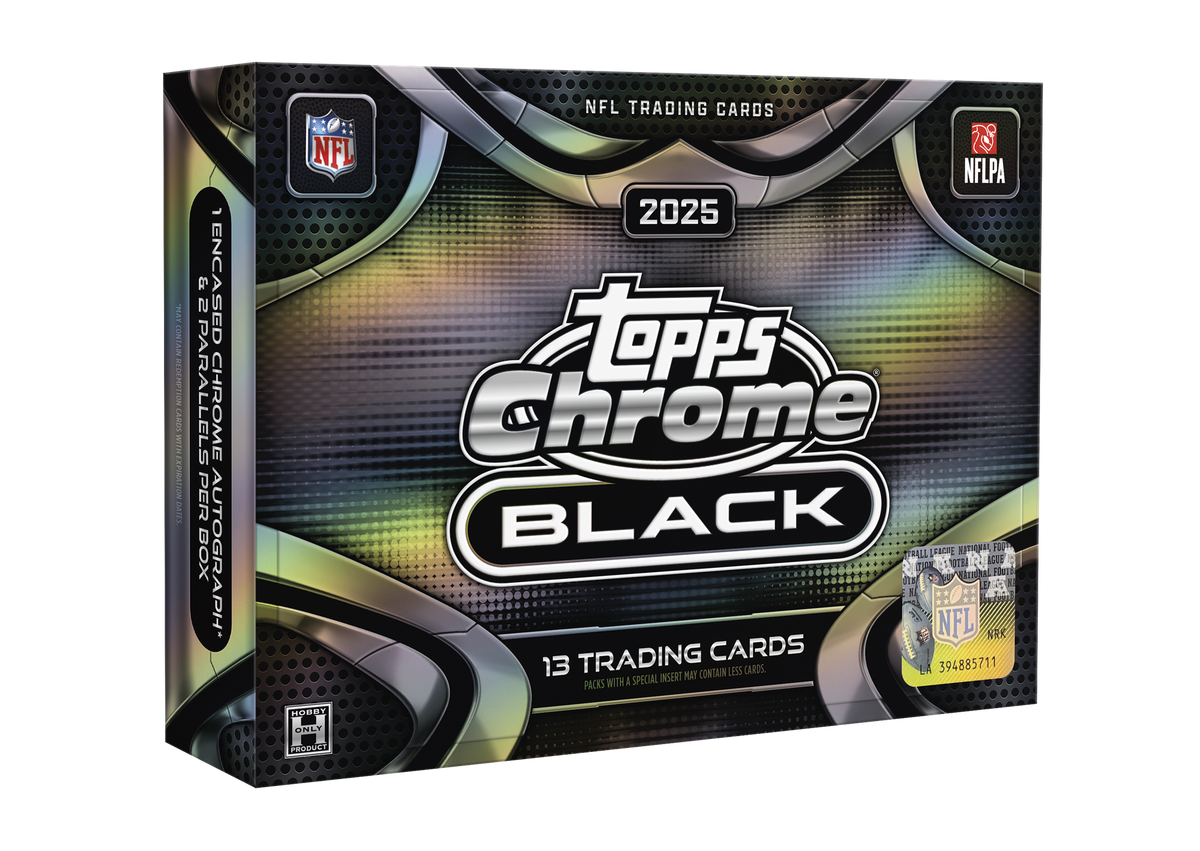2025 Topps Chrome Black Football Hobby Box