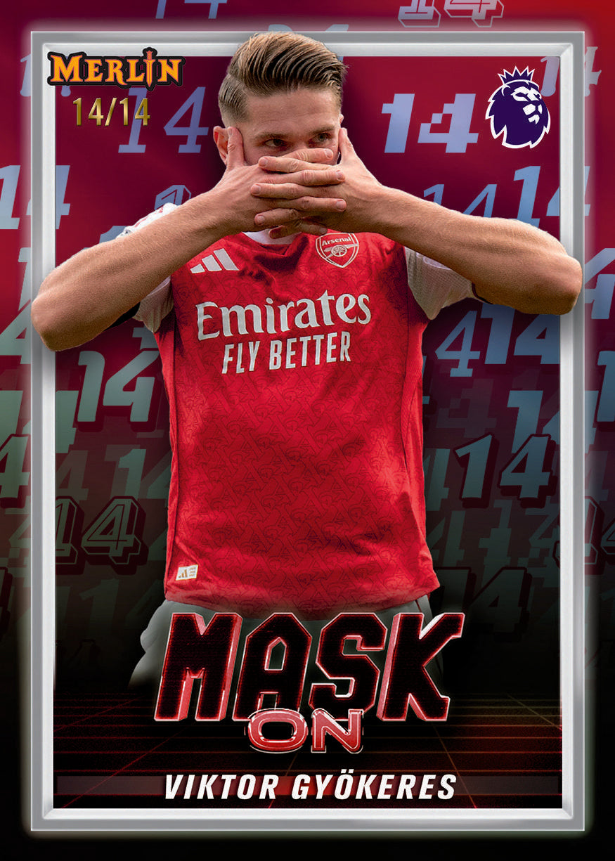 2026 Topps Merlin Premier League Soccer Hobby Box