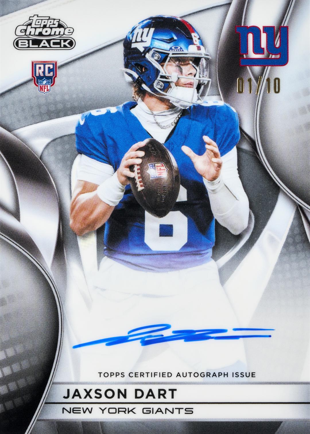 2025 Topps Chrome Black Football Hobby Box