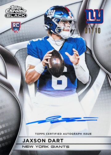 2025 Topps Chrome Black Football Hobby Box