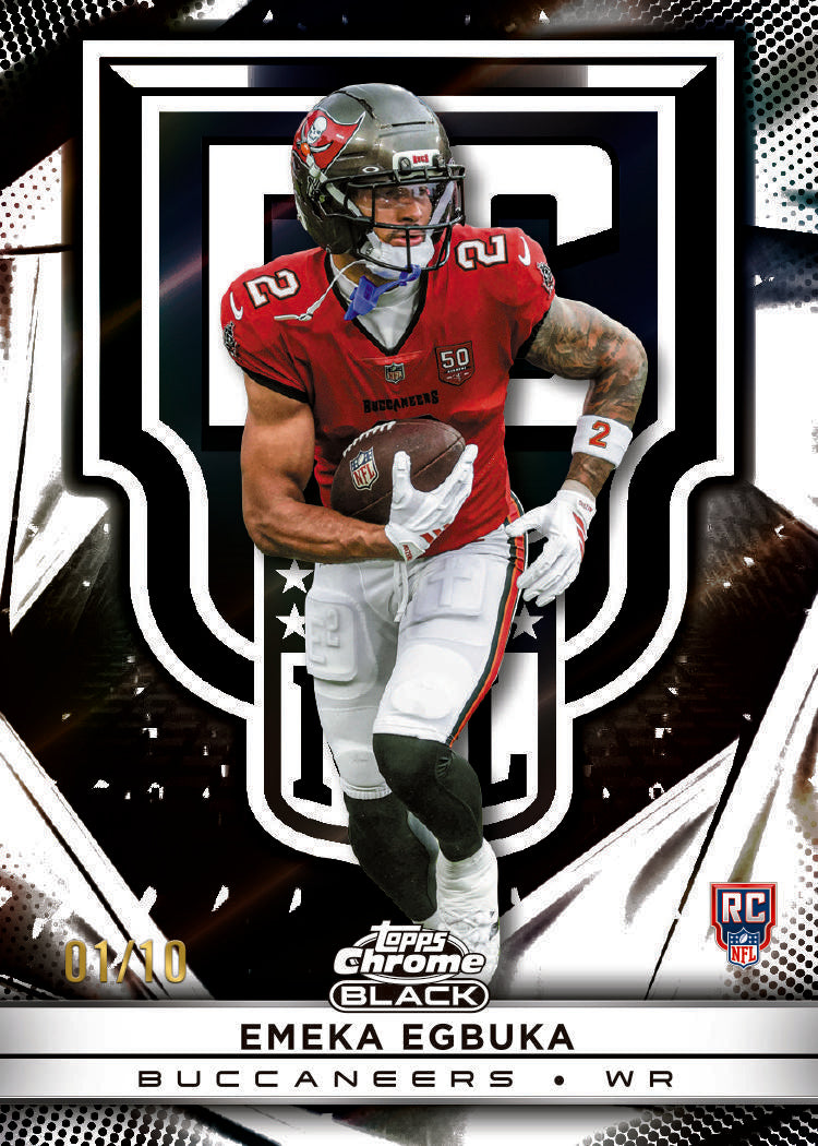 2025 Topps Chrome Black Football Hobby Box