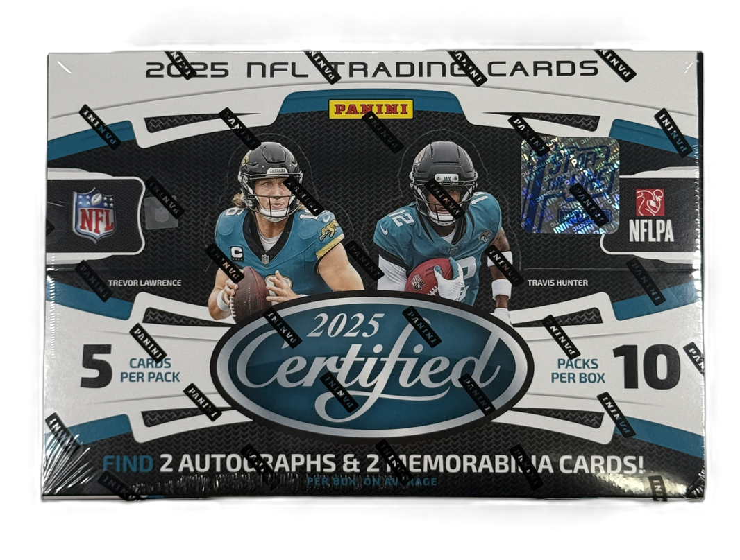 2025 Panini Certified Football FOTL Hobby Box