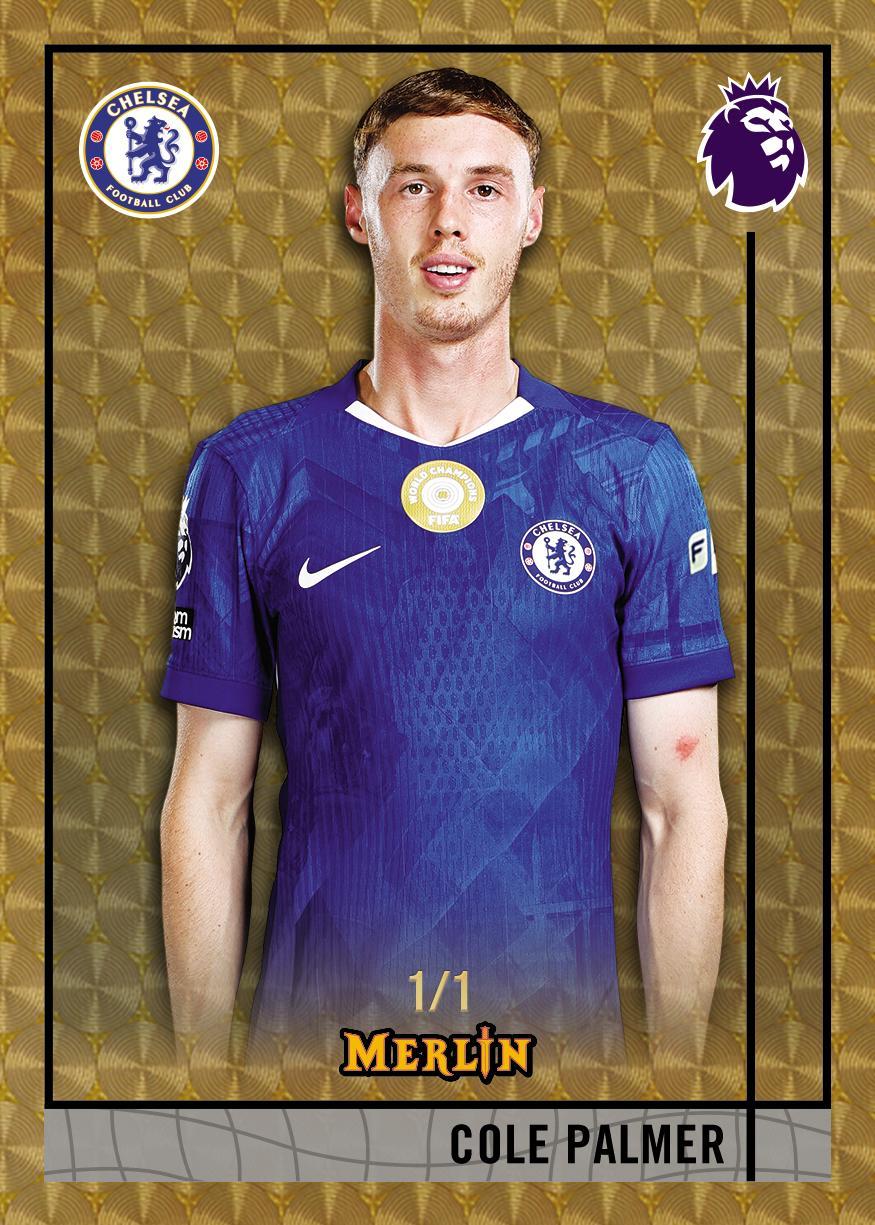 2026 Topps Merlin Premier League Soccer Hobby Box