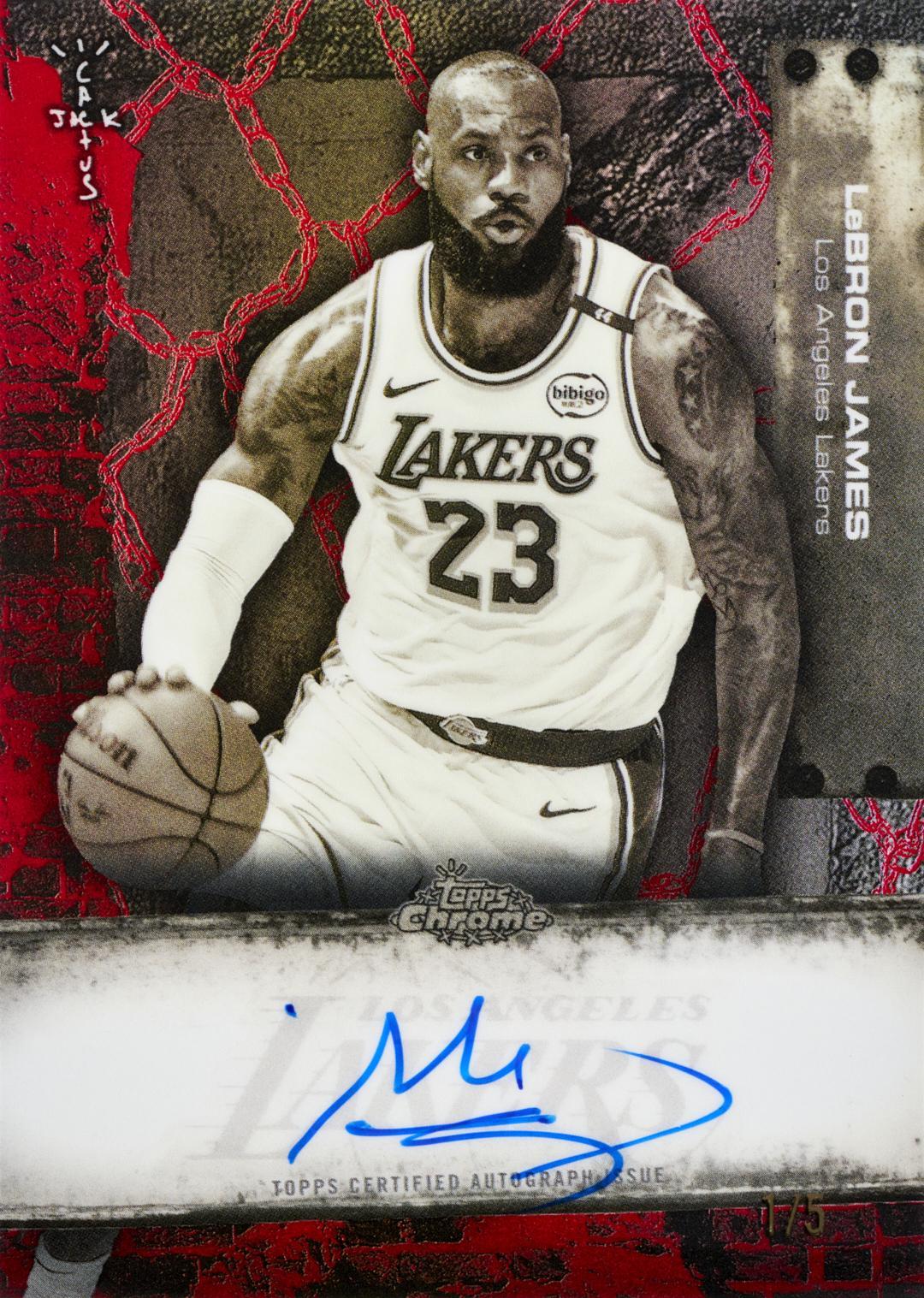 2025/26 Topps Chrome Cactus Jack Basketball Hobby 12 Box Case
