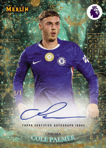 2026 Topps Merlin Premier League Soccer Hobby Box