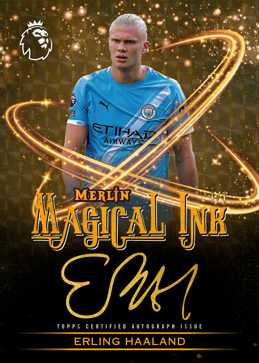 2026 Topps Merlin Premier League Soccer Hobby Box