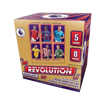 2022-23 Panini Revolution Soccer Hobby 8 Box Case
