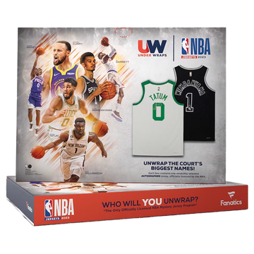2023 Under Wraps Single Autographed NBA Jersey Box Fanatics Authentic